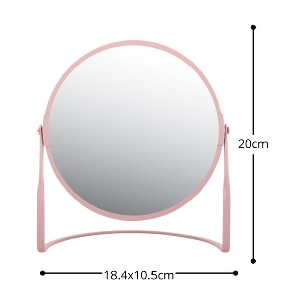 Козметично увеличително огледало (увеличение 5x) ø 18 cm Akira – Spirella-image-3