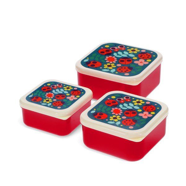 Детска кутия за храна 3 бр. Ladybird – Rex London-image-2