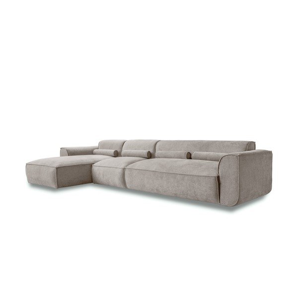 Бежов ъглов диван (ляв ъгъл) Flex Felix – Miuform