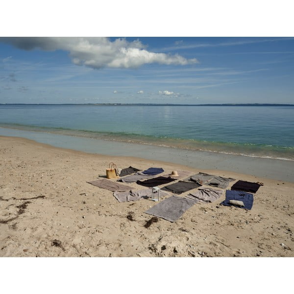 Сиво-кафява памучна кърпа 140x70 cm Classic - Zone-image-4