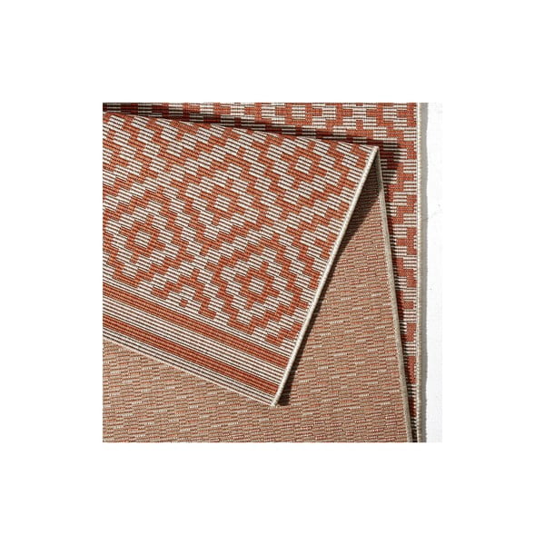 Koberec vhodný i na ven Raute 200x290 cm, korálový-image-1