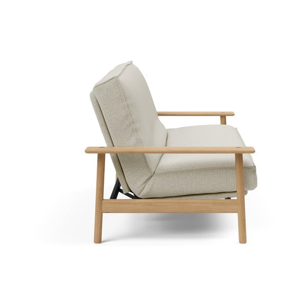 Бял разтегателен диван със свалящо се покривало Mixed Dance Neutral, 97 x 230 cm Balder - Innovation-image-3