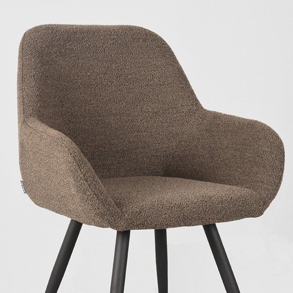 Кафяви трапезни столове в комплект от 2 броя Fender - LABEL51-image-4