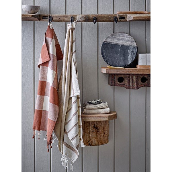 Памучни кърпи в комплект от 3 броя 70x45 cm Papaya - Bloomingville-image-1