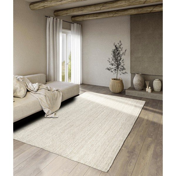 Бял двустранен/ръчно изработен ютен килим 160x230 cm Rosalie – Villeroy&Boch-image-1