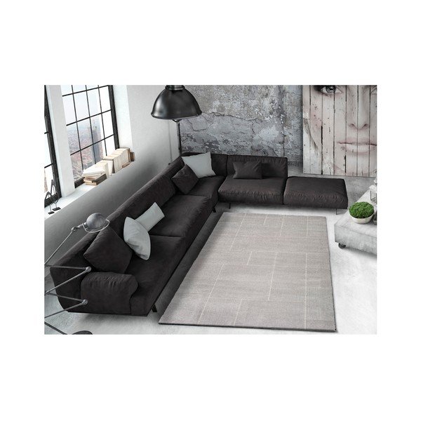 Сив килим Tanum Dice, 120 x 170 cm - Universal-image-1