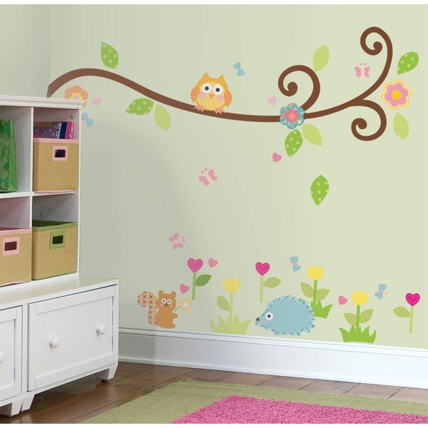 Samolepka Scroll Tree Branch-image-1