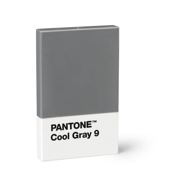 Сив калъф за визитни картички - Pantone