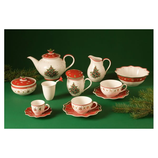 Бяла порцеланова чаша с коледен мотив Villeroy & Boch - Villeroy&Boch-image-2