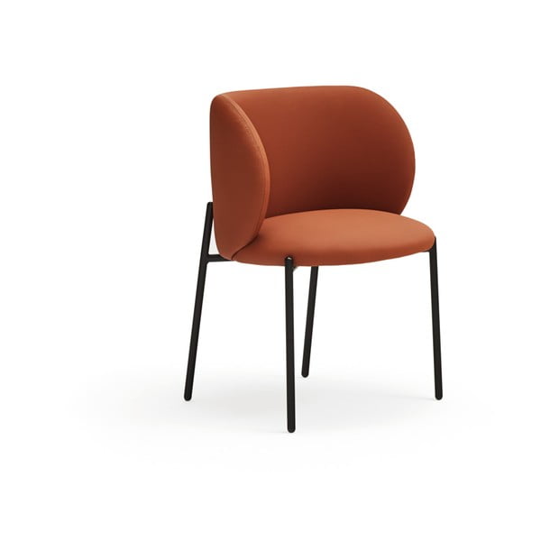 Оранжеви трапезни столове в комплект от 2 Mogi - Teulat