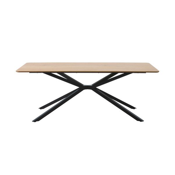 Трапезна маса с дъбов плот 90x160 cm Cesura – Unique Furniture