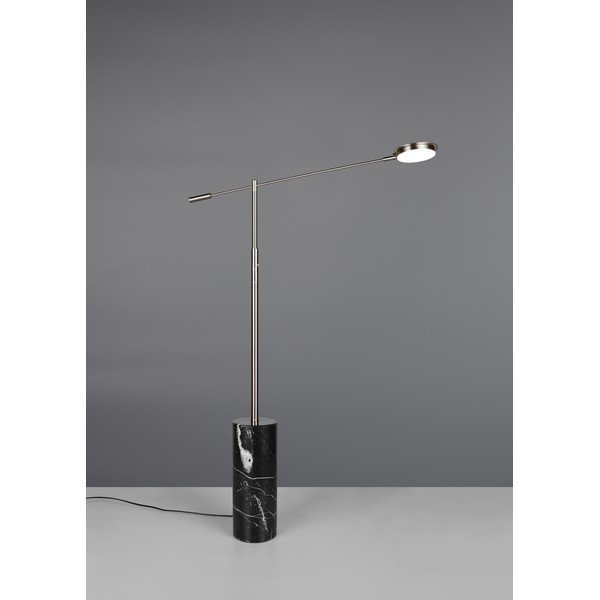 LED подова лампа в черен и сребрист цвят (височина 145 cm) Fiore – Trio Select-image-2
