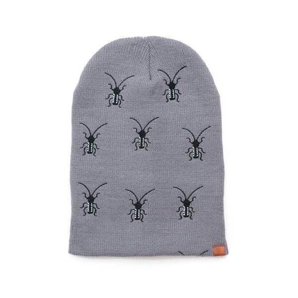 Šedá čepice Insect
