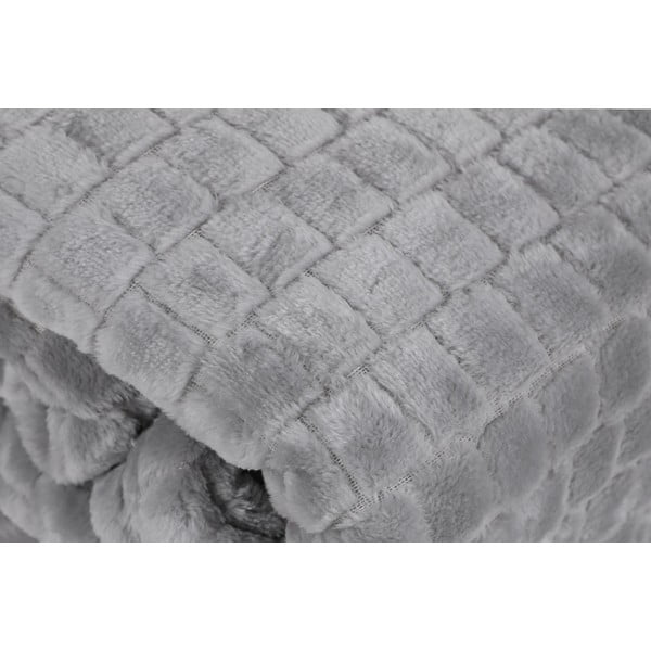 Сива покривка за двойно легло 200x220 cm Melinda - Mijolnir-image-2