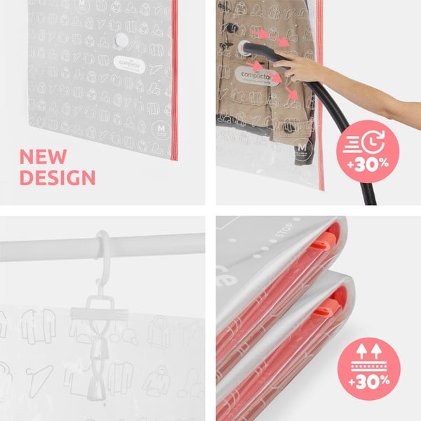 Вакуумни торбички в комплект от 2 броя Espace – Compactor-image-4