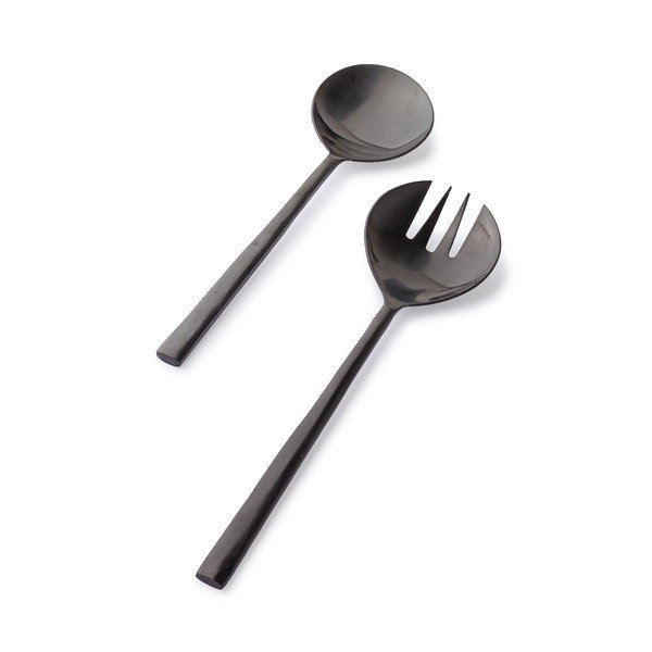 Прибори за сервиране на салата 2 бр. от неръждаема стомана Hestia – Bizzotto-image-1