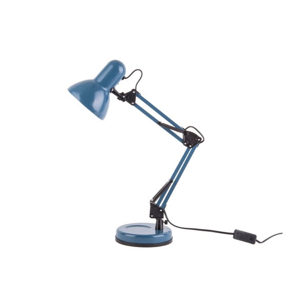 Синя настолна лампа с черни детайли , ø 12,5 cm Hobby - Leitmotiv