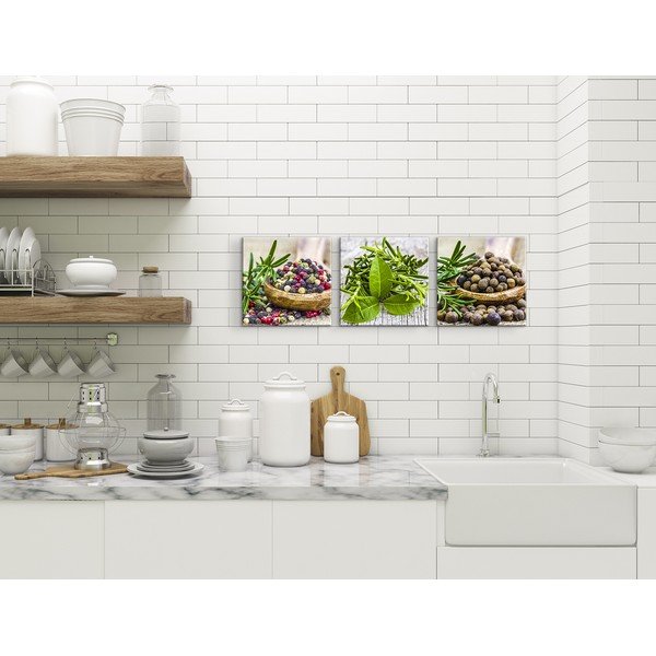 Комплект от 3 комплекта подправки Glasspik Set Дос картини - Styler-image-1