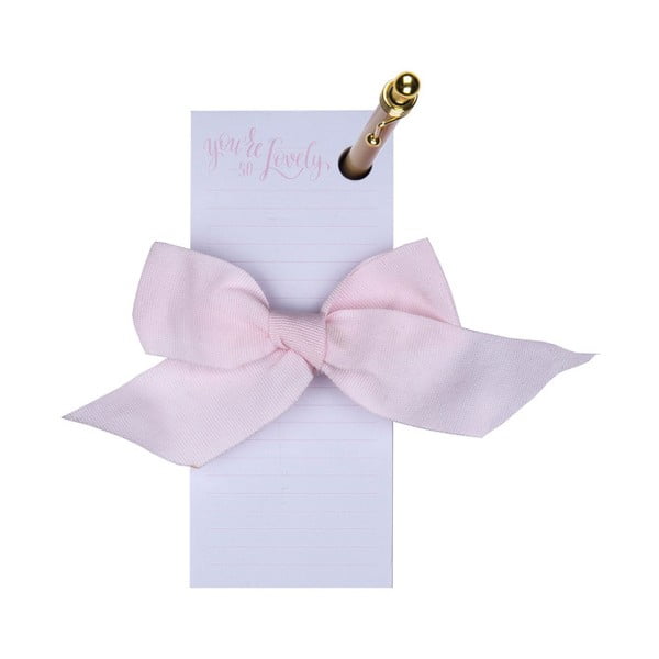 Bloček na poznámky s propiskou Tri-Coastal Design Rosé-image-2