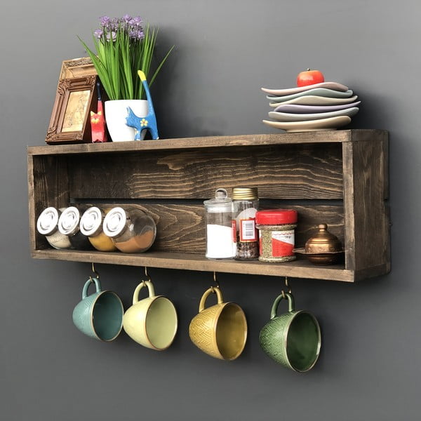 Ръчно изработен кухненски многофункционален рафт Wallace - Evila Originals-image-1