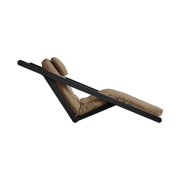 Двуместен променлив стол за отдих Figo Black/Mocca - Karup Design-image-4