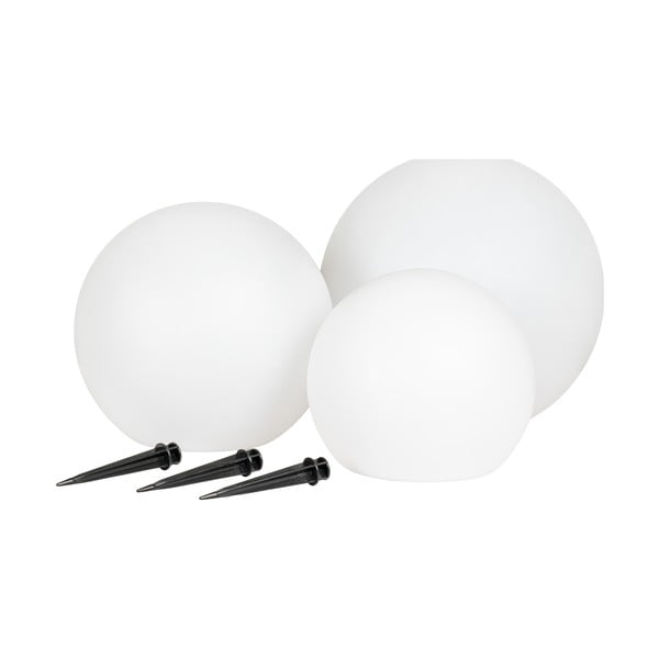 LED осветителни тела за открито със слънчево/USB зареждане в комплект от 3 броя ø 30 cm Lifton - House Nordic