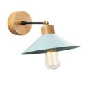 Тюркоазена/в естествен цвят стенна лампа ø 24 cm Manavgat – Opviq lights