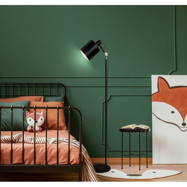 Черна подова лампа (височина 166 см) Zana - Candellux Lighting-image-1