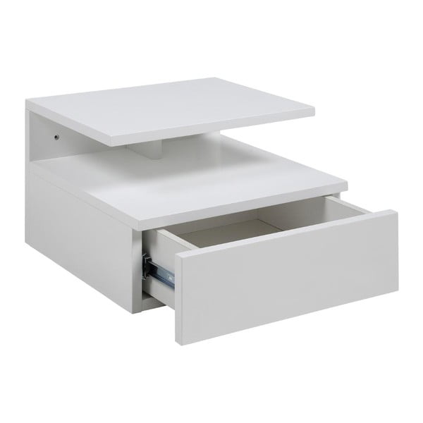 Бяло висящо нощно шкафче Ashlan - Actona-image-3