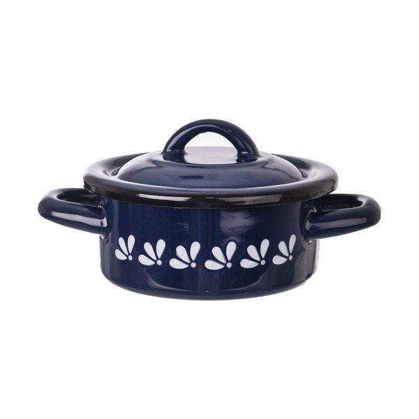 Синя емайлирана тенджера , 0,6 л - Orion-image-2