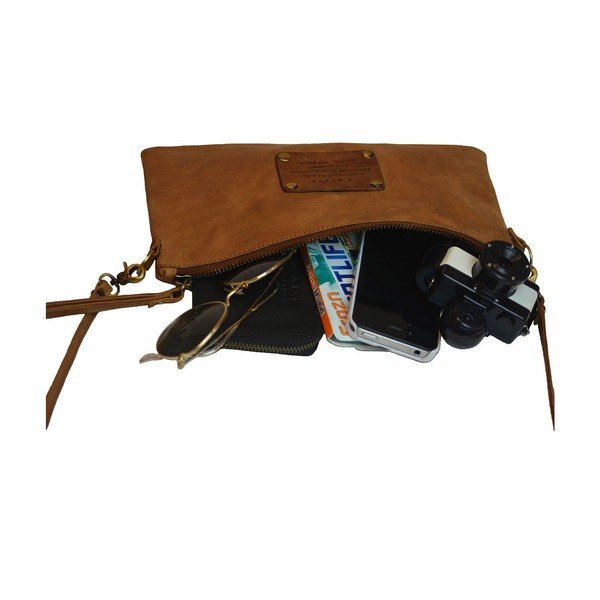 Hnědá kožená kabelka O My Bag The Betsy-image-4