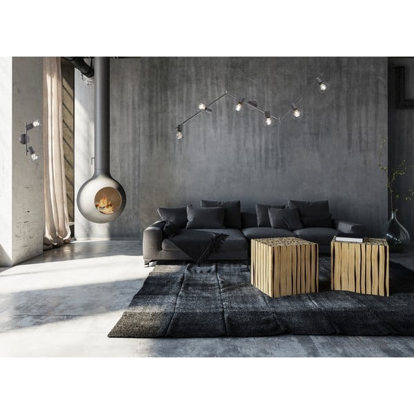 Черен прожектор 8x25 cm Ran – Fischer & Honsel-image-1