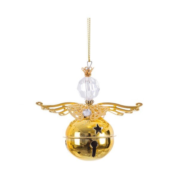 Коледна украса 10 cm Angel Bell – Casa Selección