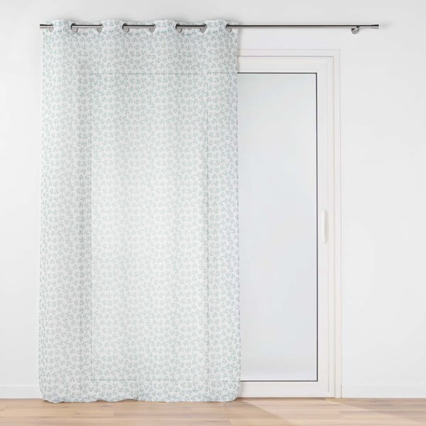 Бяло-зелена завеса 140x240 cm Maddy – douceur d'intérieur
