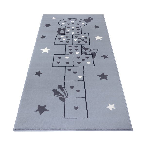 Детски сив килим Adventures , 100 x 250 cm Jump - Hanse Home-image-2