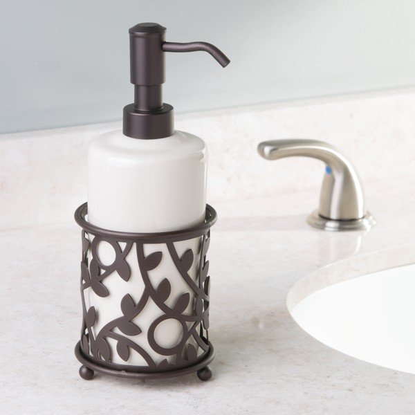 Дозатор за сапун в бронз , 384 ml Vine - iDesign-image-2
