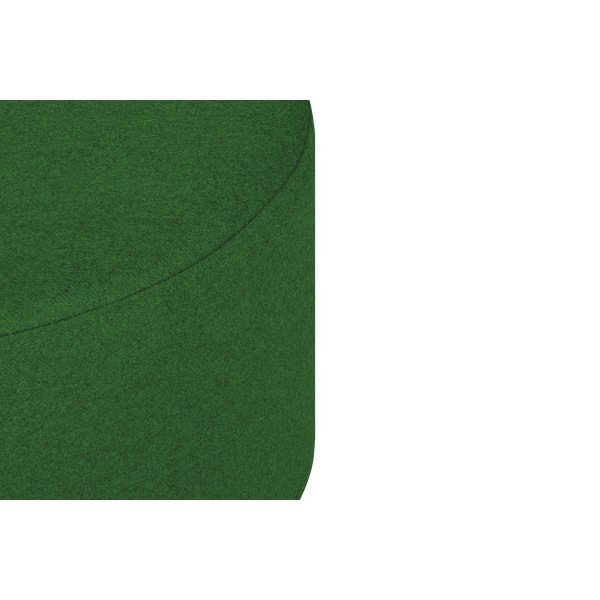 Зелена вълнена табуретка Folk – noo.ma-image-3