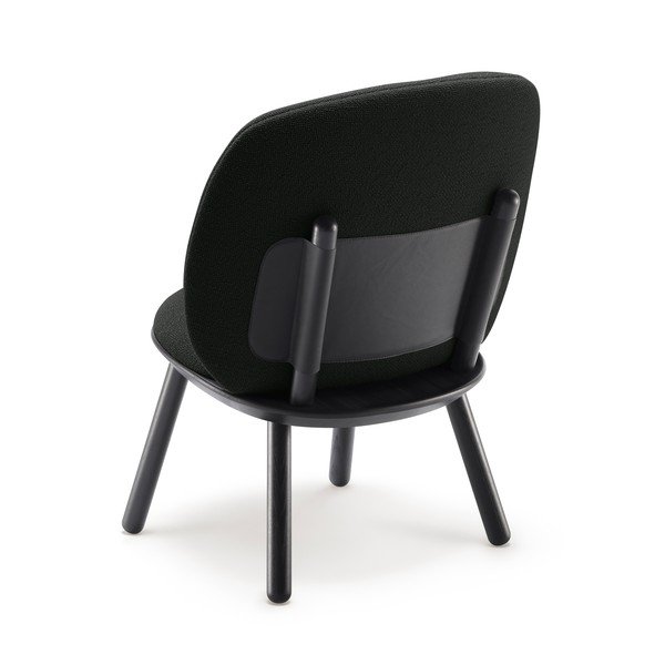 Черно вълнено кресло Naïve - EMKO-image-2