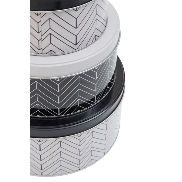 Метални кутии в комплект 3 бр. за храна Urban – Premier Housewares-image-1