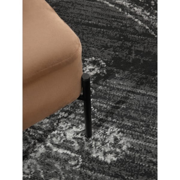 Сив кръгъл килим ø 160 cm Gloria Lydia – Hanse Home-image-3