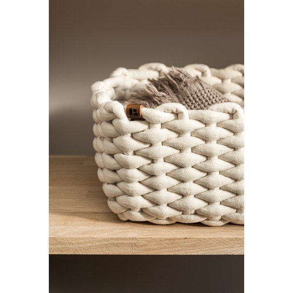 Текстилна кошница 35x25x14 cm Peach Skin M – Bigso-image-2