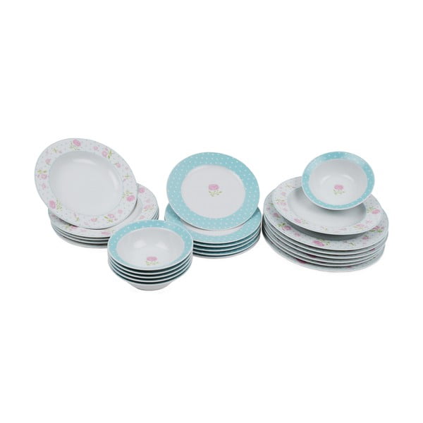 Комплект порцеланови прибори за хранене Kutahya Makala от 24 части - Kütahya Porselen