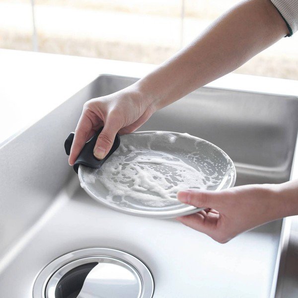 Силиконова гъба за съдове Tower – YAMAZAKI-image-2