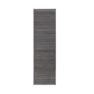 Сиво-зелен бамбуков килим 60x200 cm - Casa Selección
