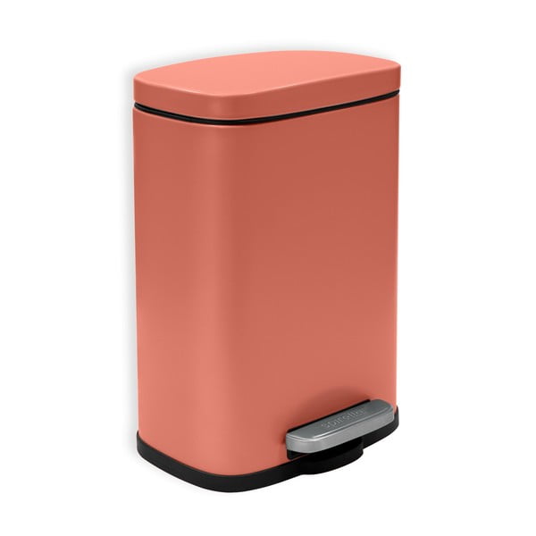 Теракотено стоманено кошче за боклук с педал 5 l   Akira – Spirella