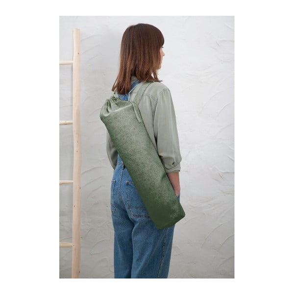 Текстилно покривало за йогамата, височина 80 cm Green Moss - Really Nice Things-image-1