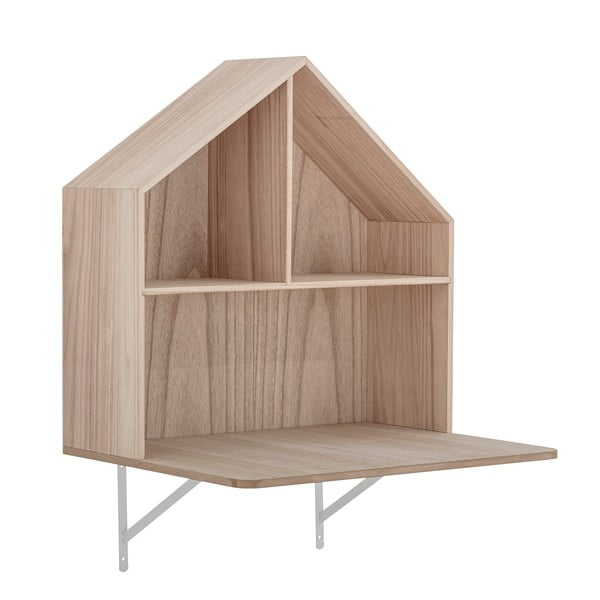 Детски стенен шкаф за книги от масивна дървесина Pavlovnie 61x61 cm Lai - Bloomingville Mini-image-2