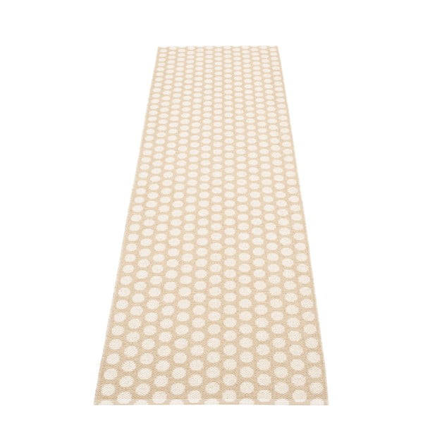 Бежова и кремава пътека за открито и закрито 70x250 cm Noa Beige Vanilla – Pappelina