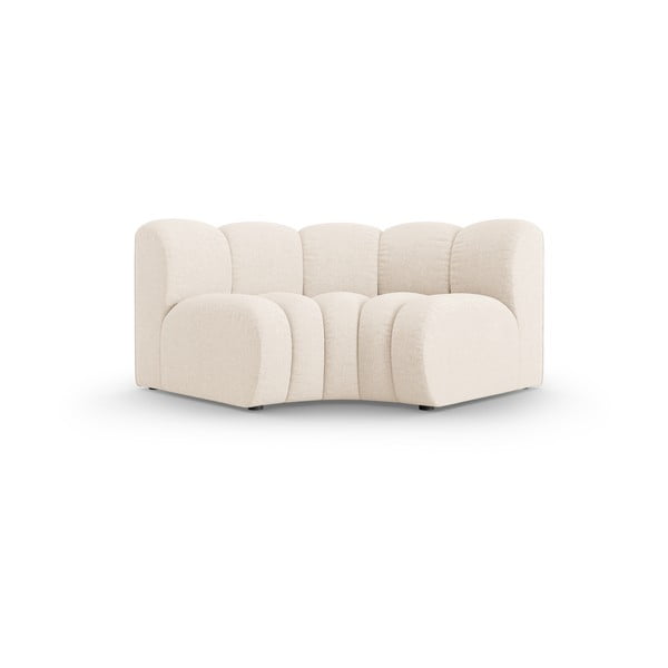 Кремав шенилов модул за диван (променлив) Lupine – Micadoni 