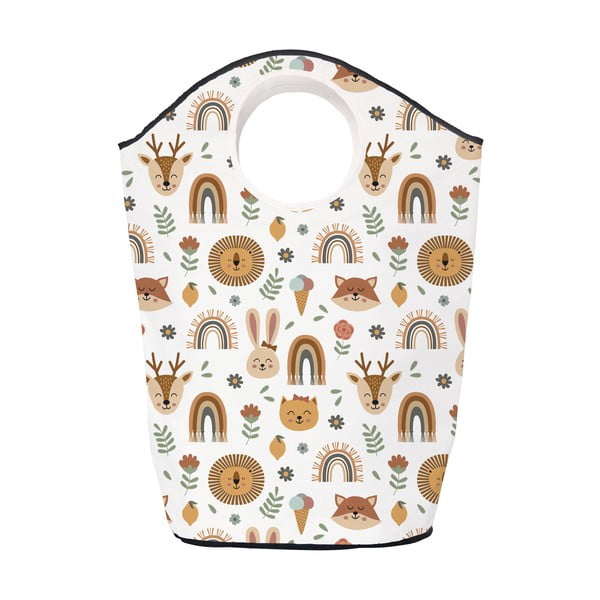 Текстилна детска кошница за играчки 57x26x70 cm Little Boho – Butter Kings